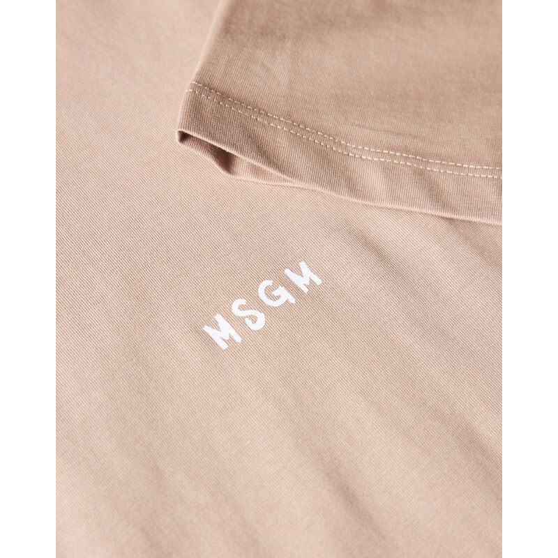 MSGM T-Shirt Beige