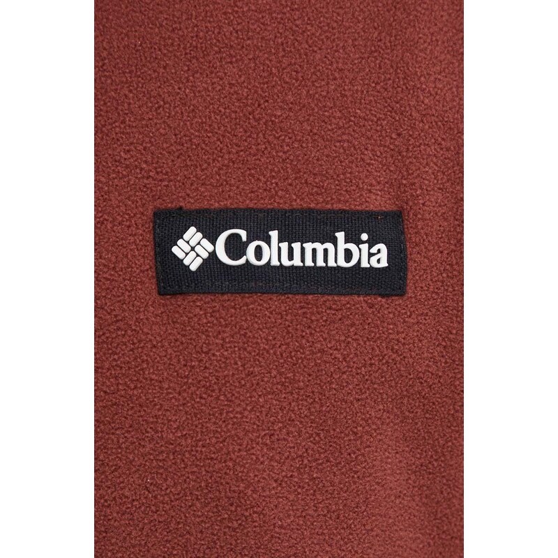 Columbia felpa in pile Backbowl colore grigio con cappuccio 1990745 1990745