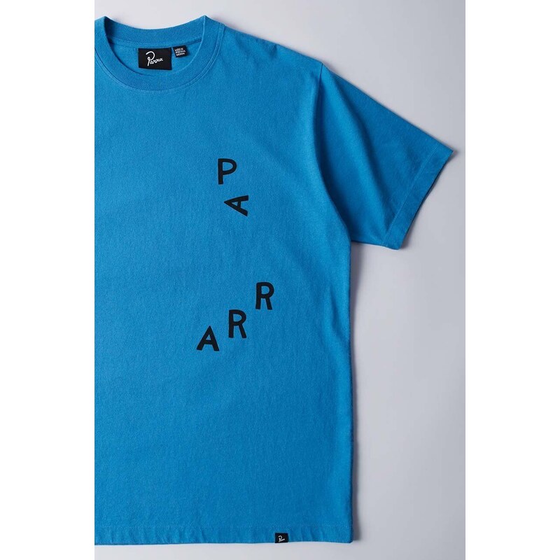 by Parra t-shirt in cotone Fancy Horse colore blu 51206
