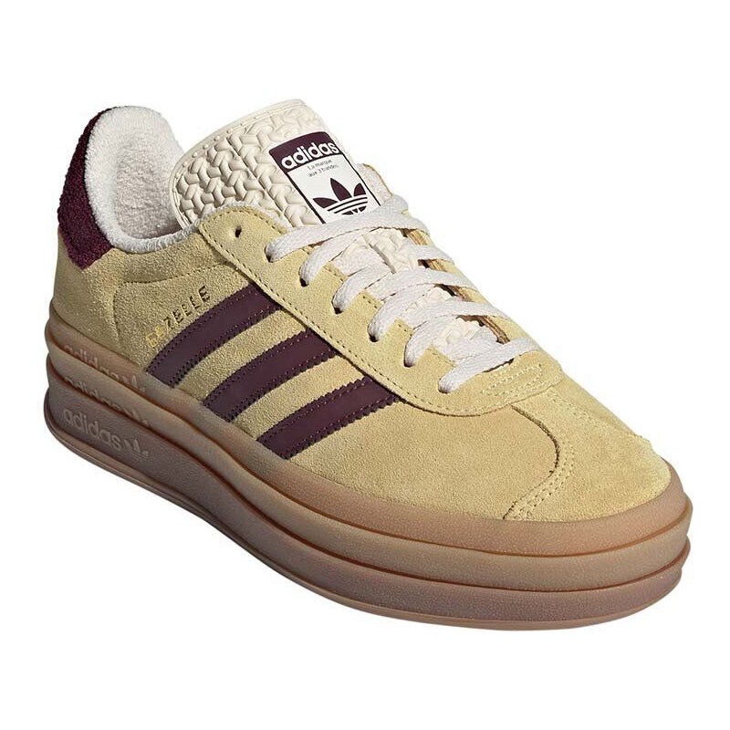 adidas Originals sneakers Gazelle Bold W colore giallo IF5937