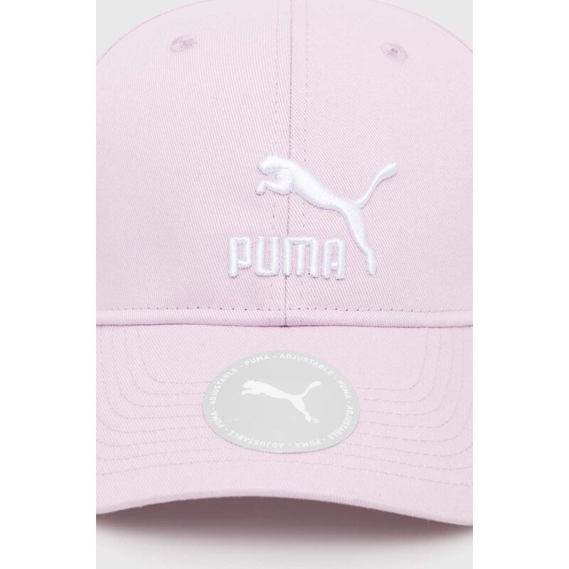 Puma berretto da baseball Archive Logo colore violetto con applicazione 225542