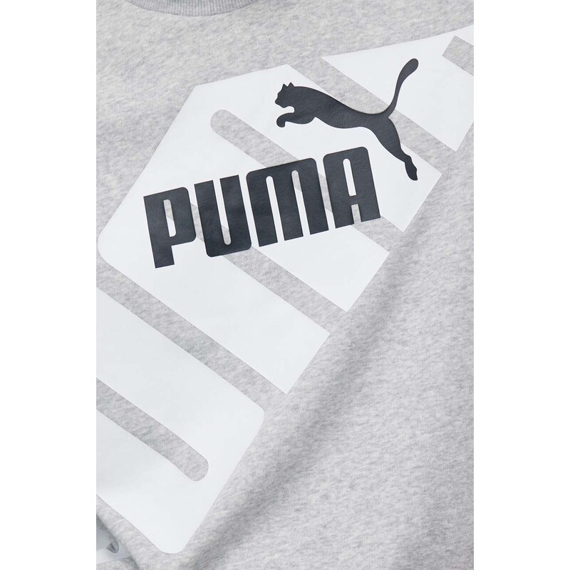 Puma felpa POWER uomo colore grigio 678961