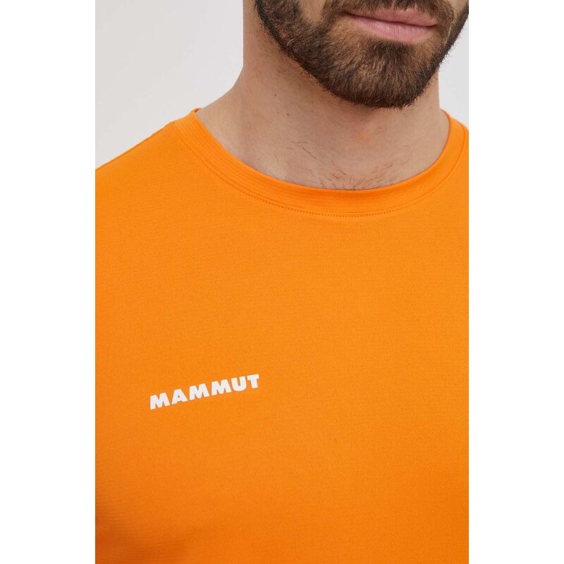 Mammut maglietta sportiva colore arancione