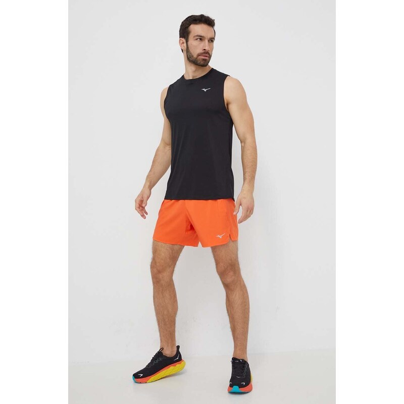 Mizuno shorts da corsa Core 5.5 colore arancione J2GBB010