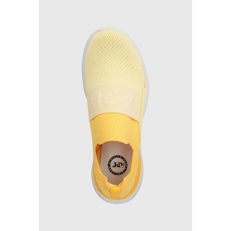 APL Athletic Propulsion Labs scarpe da corsa TechLoom Bliss colore giallo