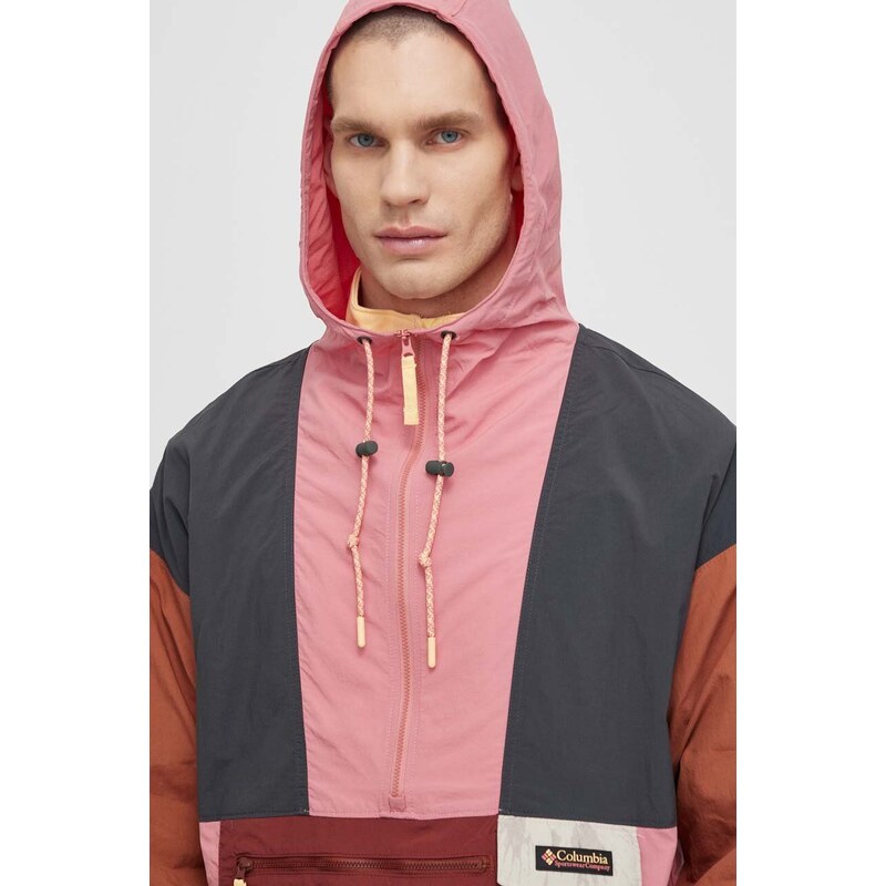 Columbia giacca Painted Peak uomo colore rosa 2072191