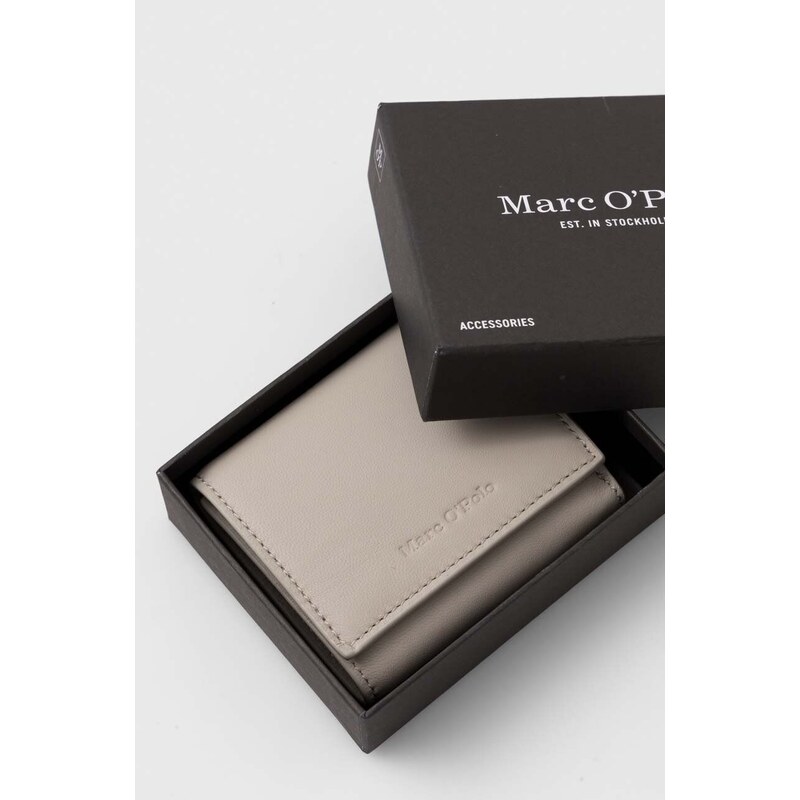 Marc O'Polo portafoglio in pelle donna colore grigio 40319905802114