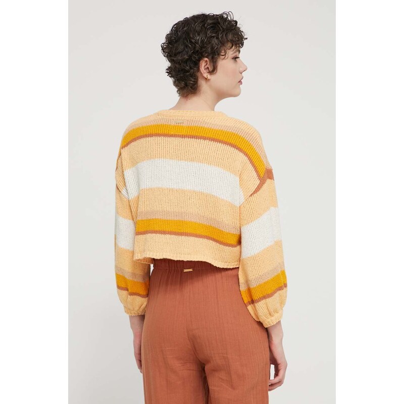 Billabong maglione Sol Time donna colore giallo ABJSW00269