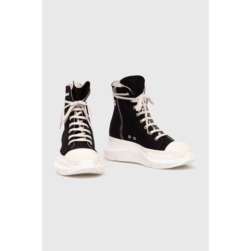 Rick Owens scarpe da ginnastica Woven Shoes Abstract Sneak uomo colore nero DU01D1840.CBES1.911