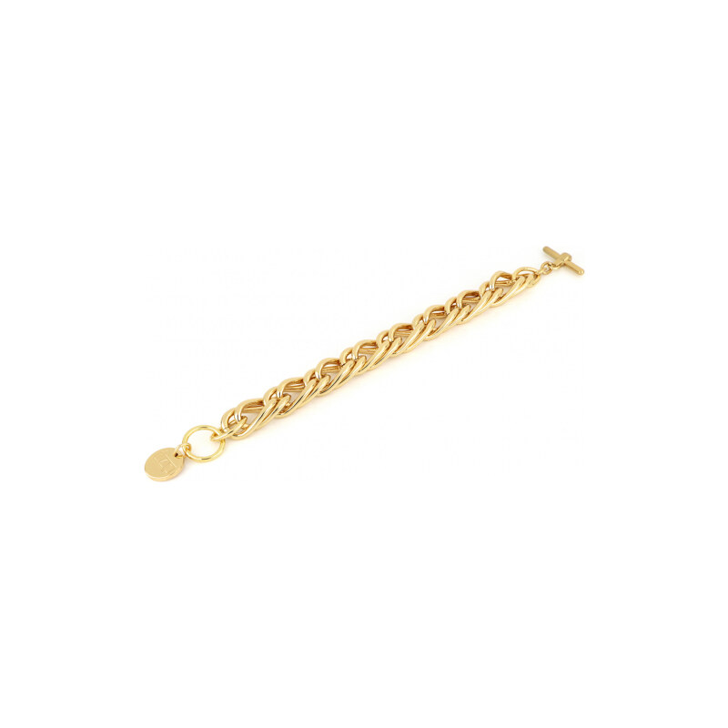 Bracciale Unoaerre Donna in bronzo dorato catena spiga 1865