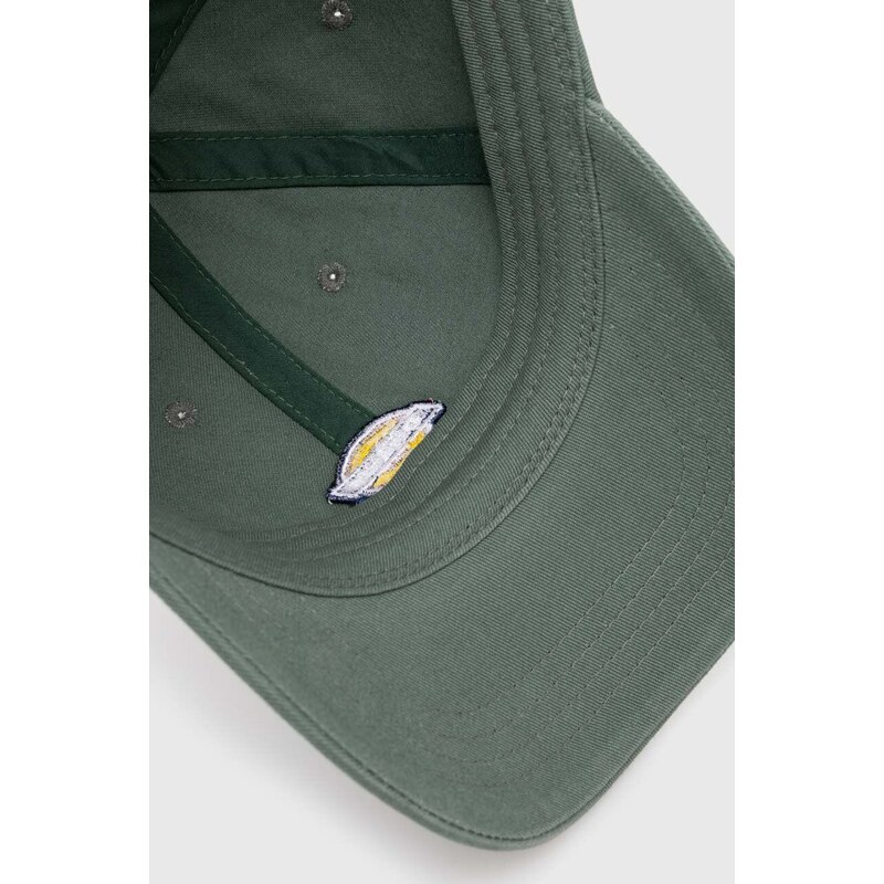 Dickies berretto colore verde con applicazione