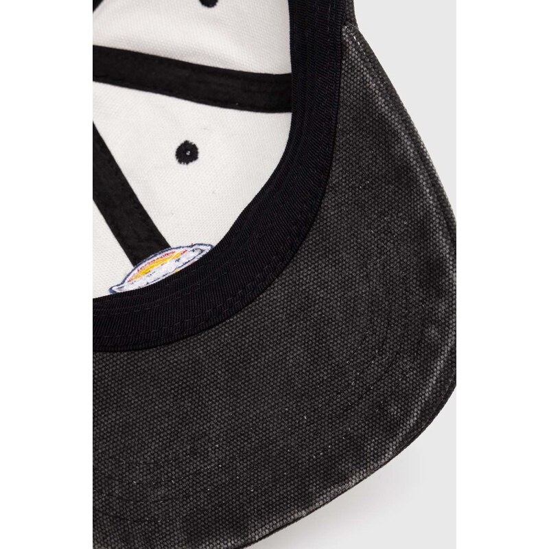 Dickies berretto da baseball in cotone colore nero con applicazione