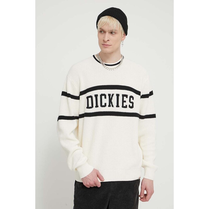 Dickies maglione in cotone MELVERN colore beige DK0A4YMC