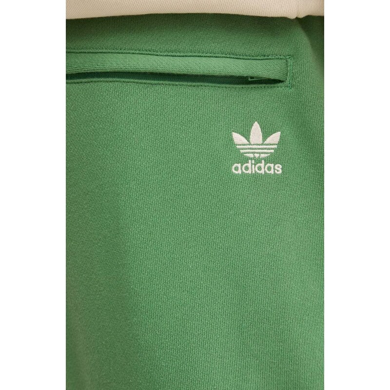 adidas Originals pantaloni da jogging in cotone colore verde IR9328