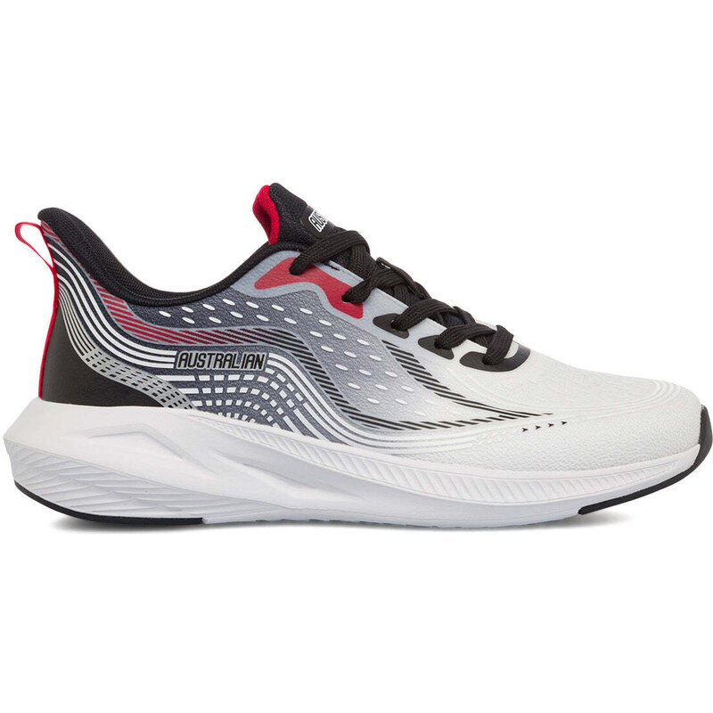 Scarpe Da Ginnastica Uomo Penguin Arrow Bianche &ndash; Sintetiche, Modello PEN0539, Nuove In Scatola