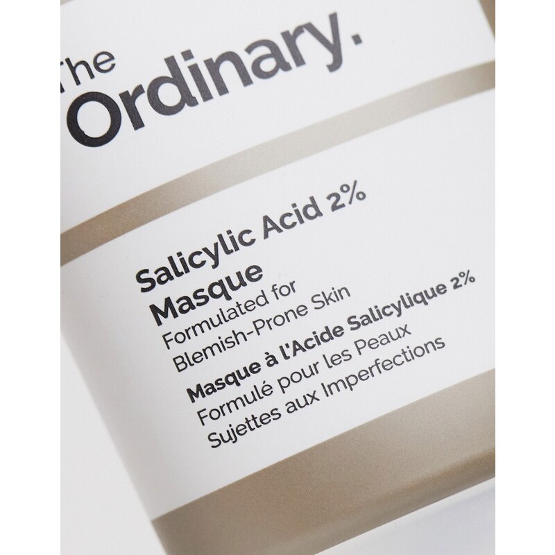 The Ordinary - Maschera al 2% acido salicilico da 50ml-Nessun colore