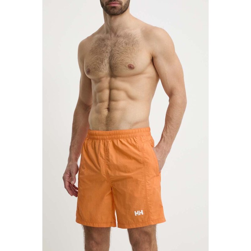 Helly Hansen pantaloncini da bagno Calshot colore arancione
