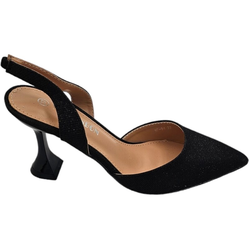Sandali Donna The Drop - Slingback Klara Con Tacco E Decorazione - Eleganti E Comodi