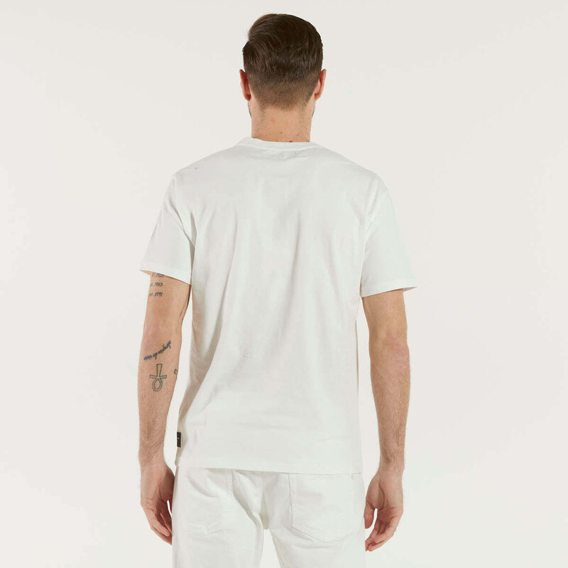 REPLAY footwear Replay t-shirt girocollo tessuto bianco