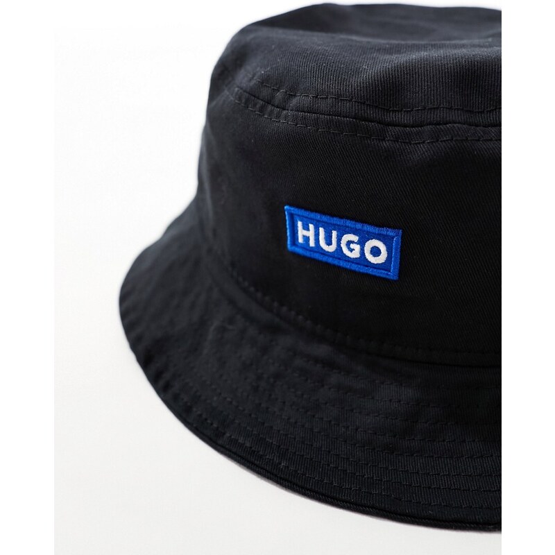 HUGO Blue - Cappello da pescatore unisex nero