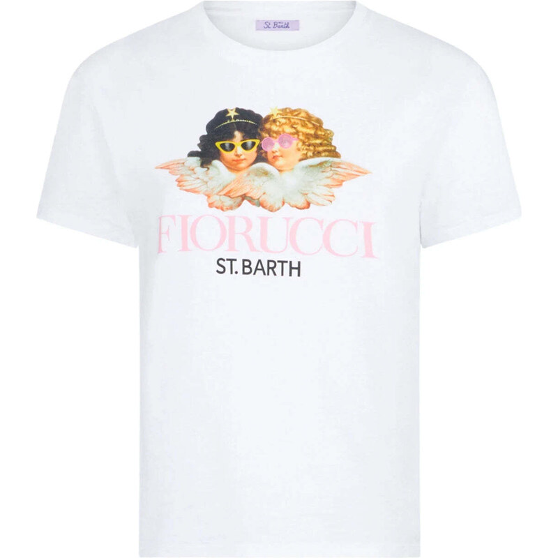 Mc2 Saint Barth T-Shirt Donna "Fiorucci" | Edizione Speciale