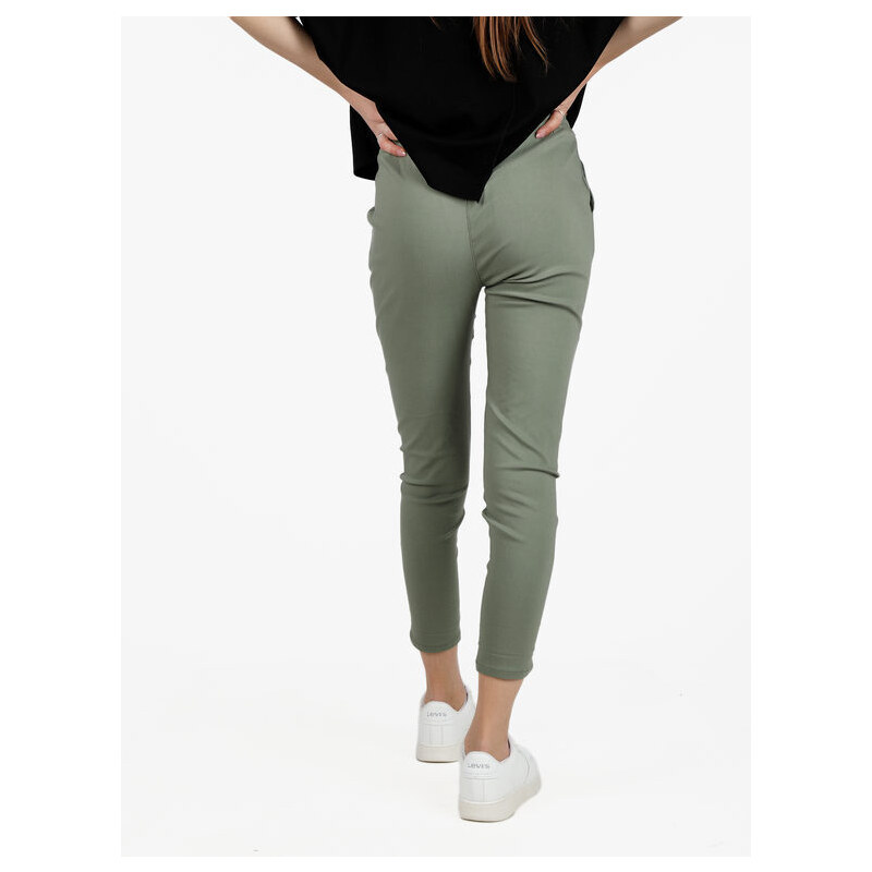 Solada Pantaloni Da Donna Con Coulisse Casual Verde Taglia Xl