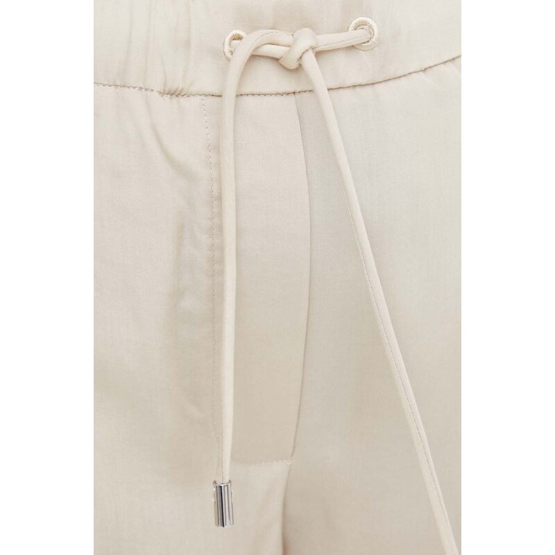 Emporio Armani pantaloni donna colore beige 3D2P93 1NKGZ