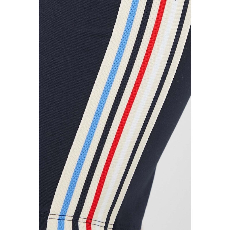 Tommy Hilfiger pantaloncini donna colore blu navy con applicazione WW0WW41493