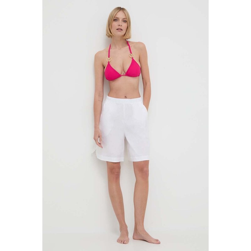 Max Mara Beachwear short da mare donna colore bianco 2416141019600