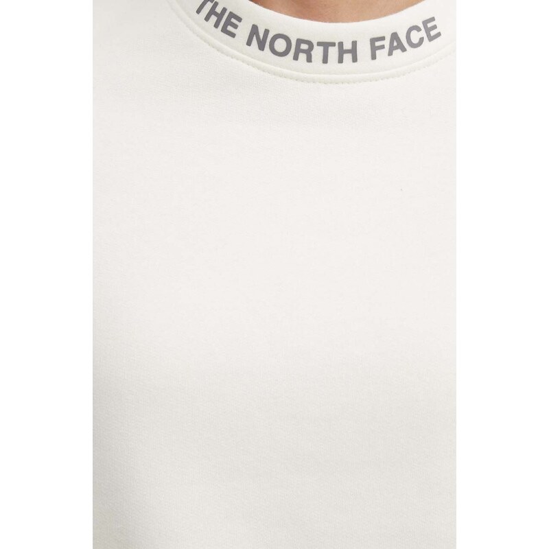 The North Face felpa in cotone donna colore beige NF0A87DHQLI1