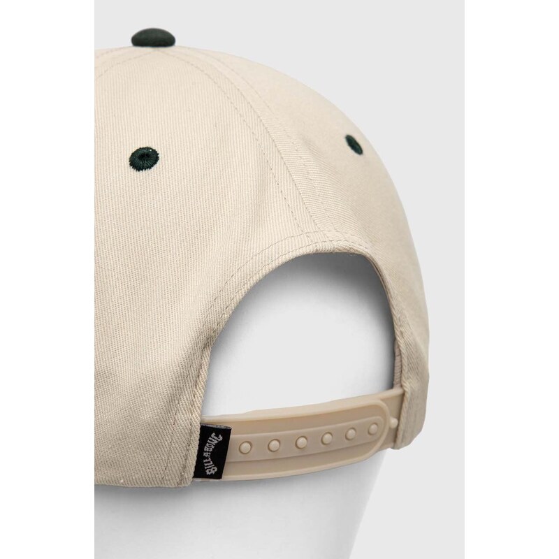 Billabong berretto da baseball in cotone colore beige ABYHA00447