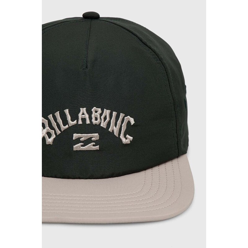 Billabong berretto da baseball colore verde con applicazione ABYHA00461