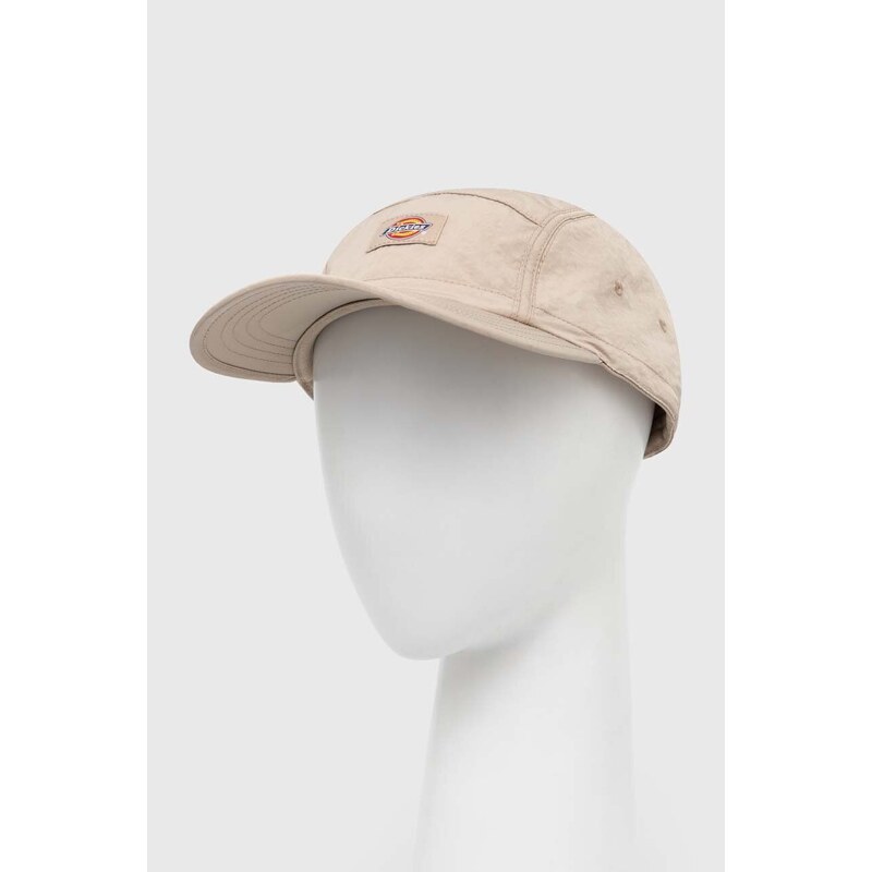 Dickies berretto da baseball FINCASTLE CAP colore beige con applicazione DK0A4YPC