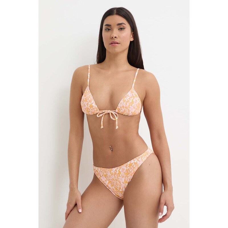 Volcom top bikini colore arancione