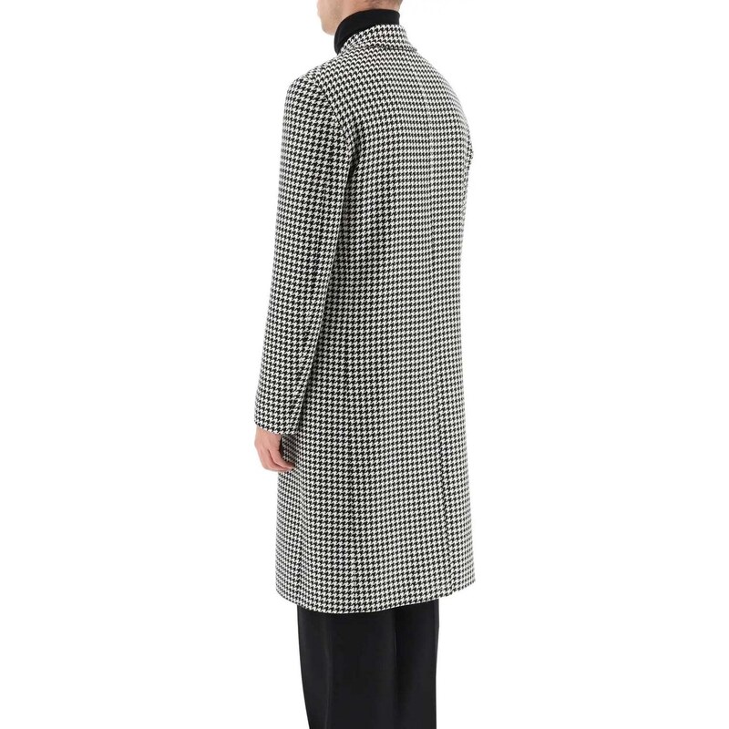 Alexander McQueen Pied-De-Poule Wool Coat