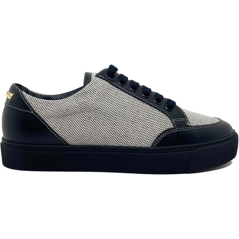 Burberry Logo Canvas Sneakers