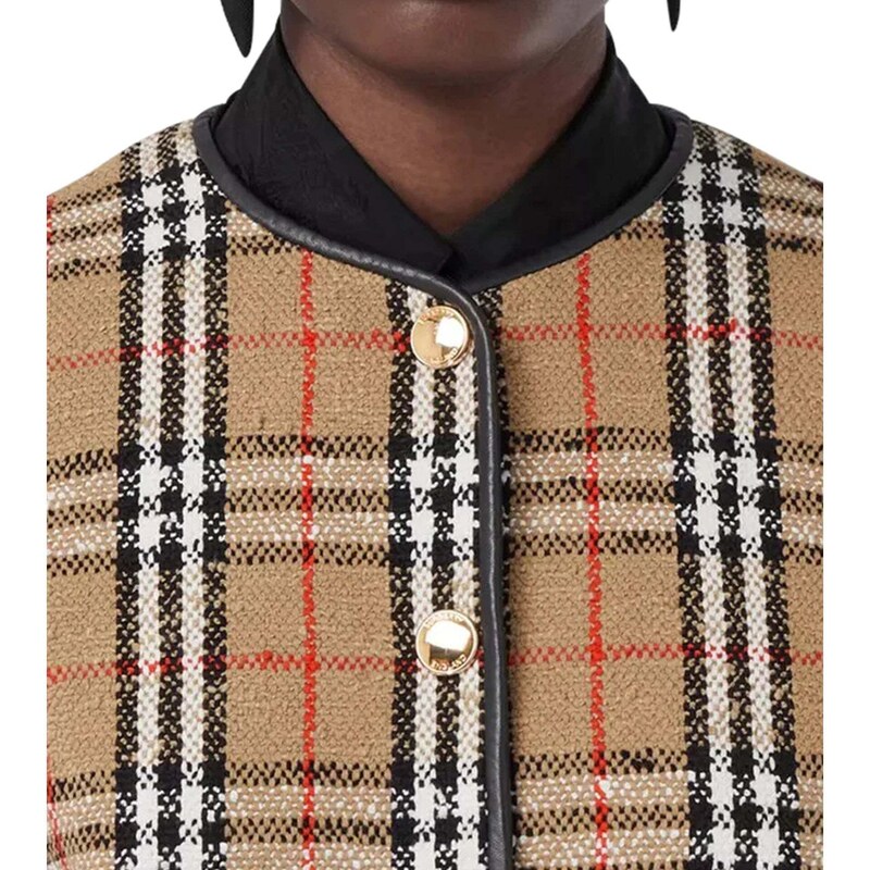 BURBERRY Vintage Check Motif Jacket