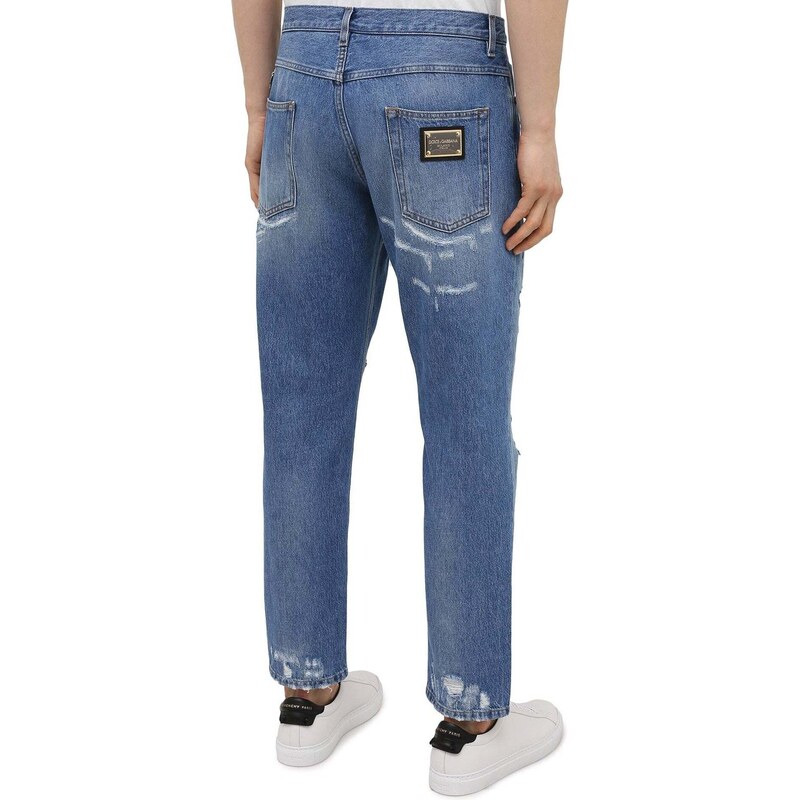 Dolce & Gabbana Cotton Denim Jeans