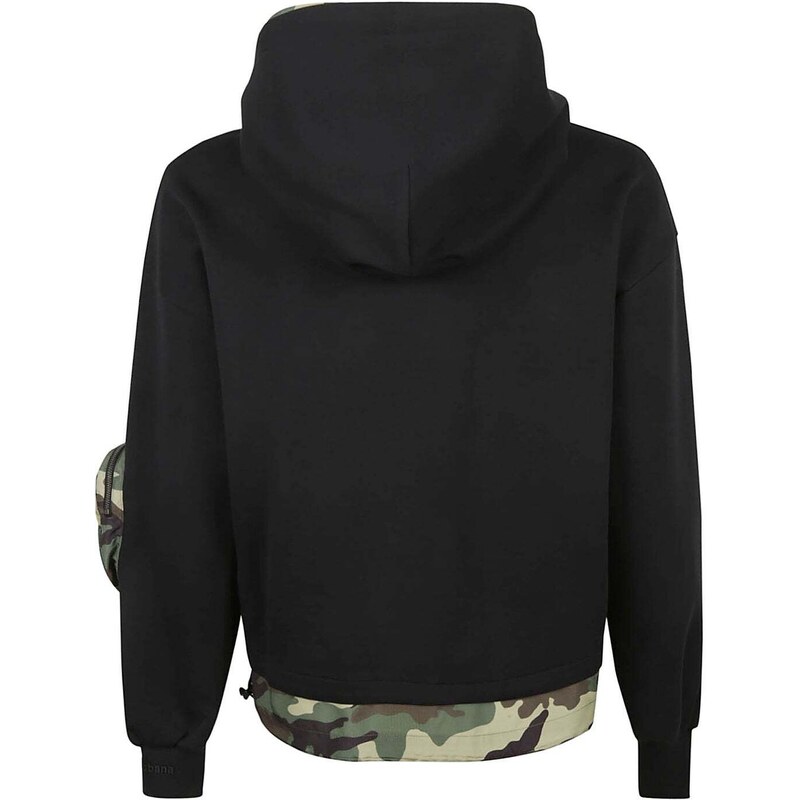 Dolce & Gabbana Camouflage-Print Hooded Sweatshirt