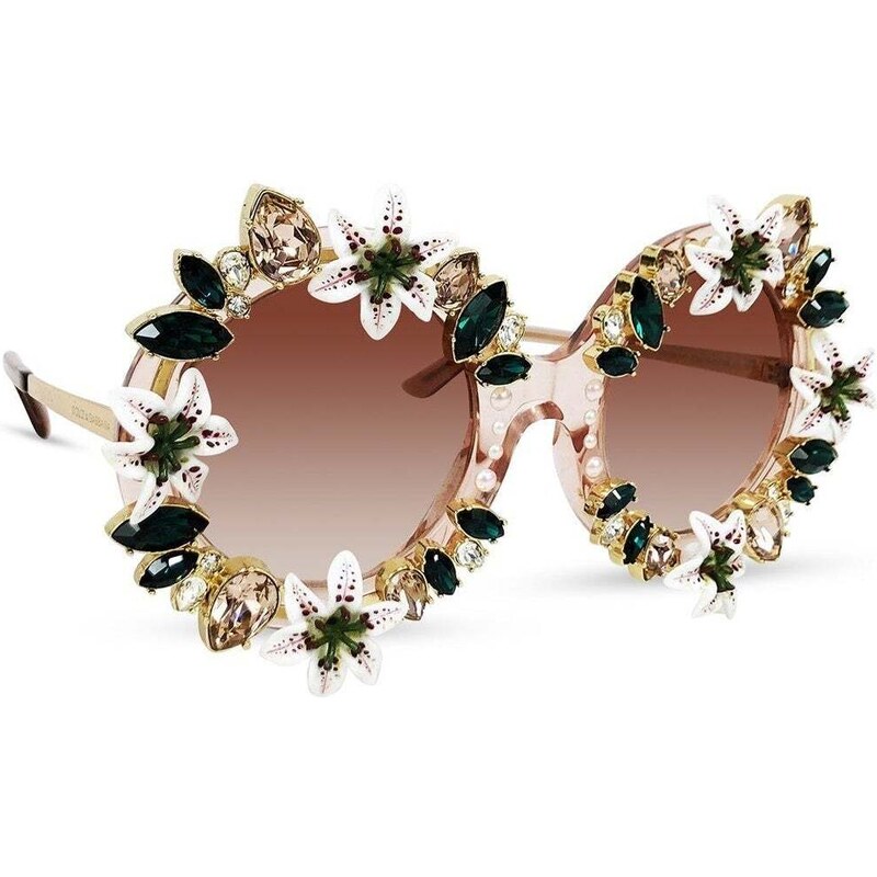 Dolce & Gabbana Crystal Sunglasses