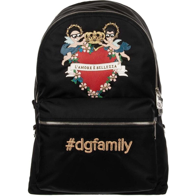 Dolce & Gabbana Family Patch Backpack