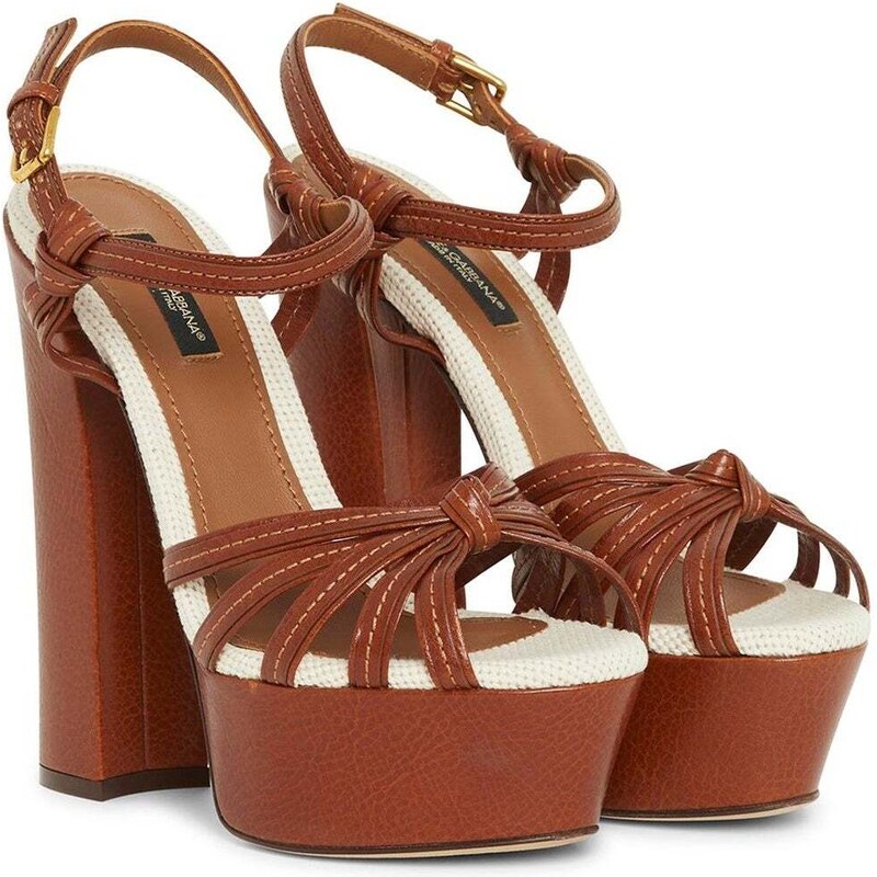 Dolce & Gabbana Keira Heel Sandals