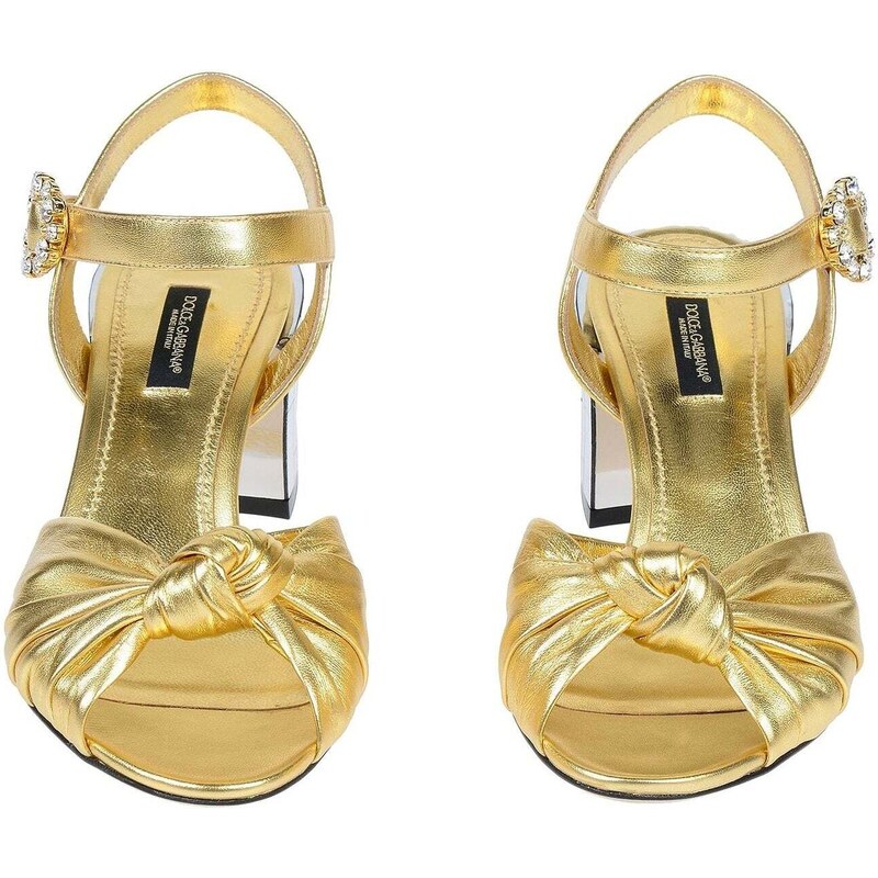 Dolce & Gabbana Keira Leather Sandals