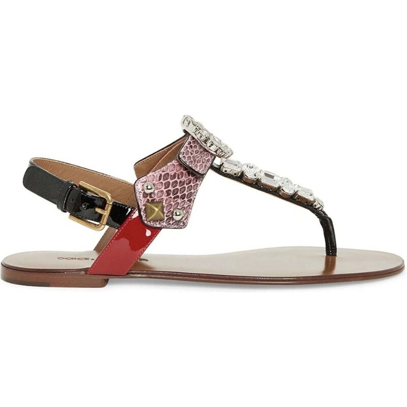 Dolce & Gabbana Leather Sandals
