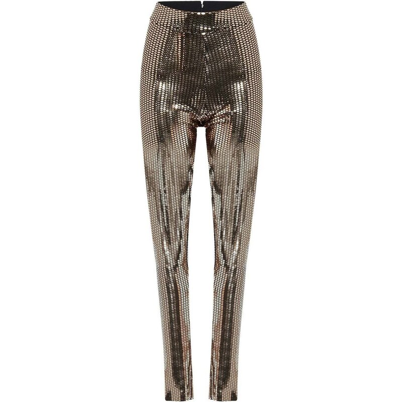 Dolce & Gabbana Metallic-Effect Leggings