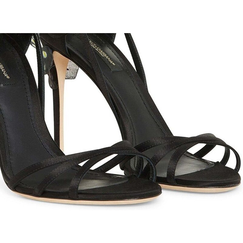 Dolce & Gabbana Satin Sandals