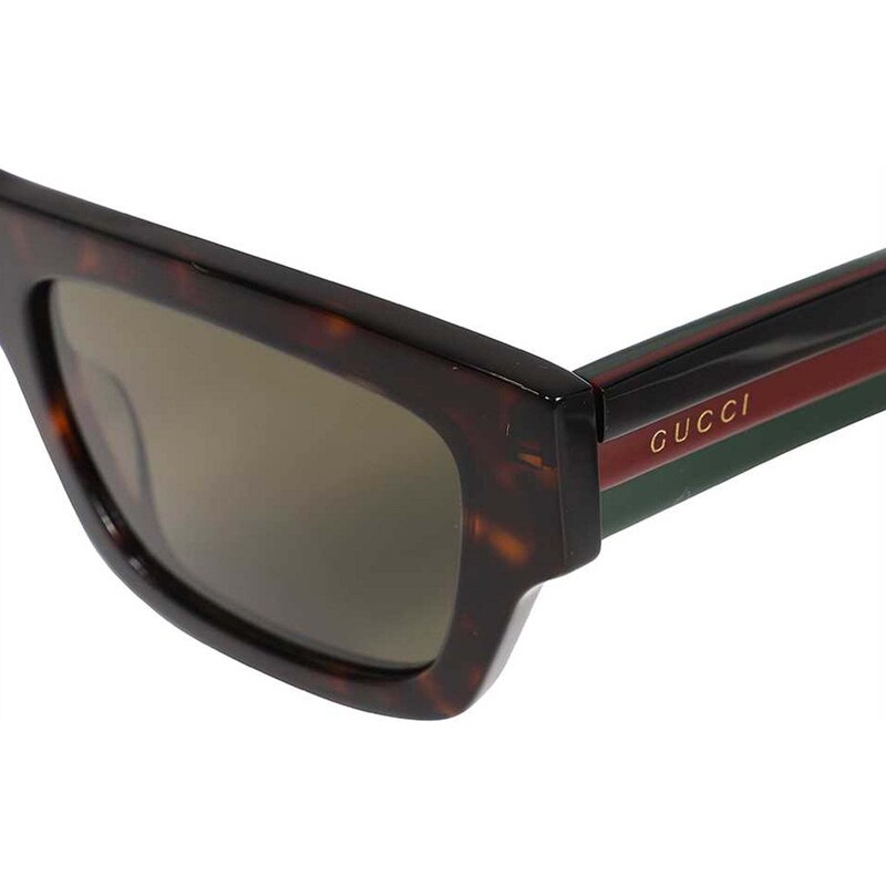 GUCCI Rectangular Frame Sunglasses