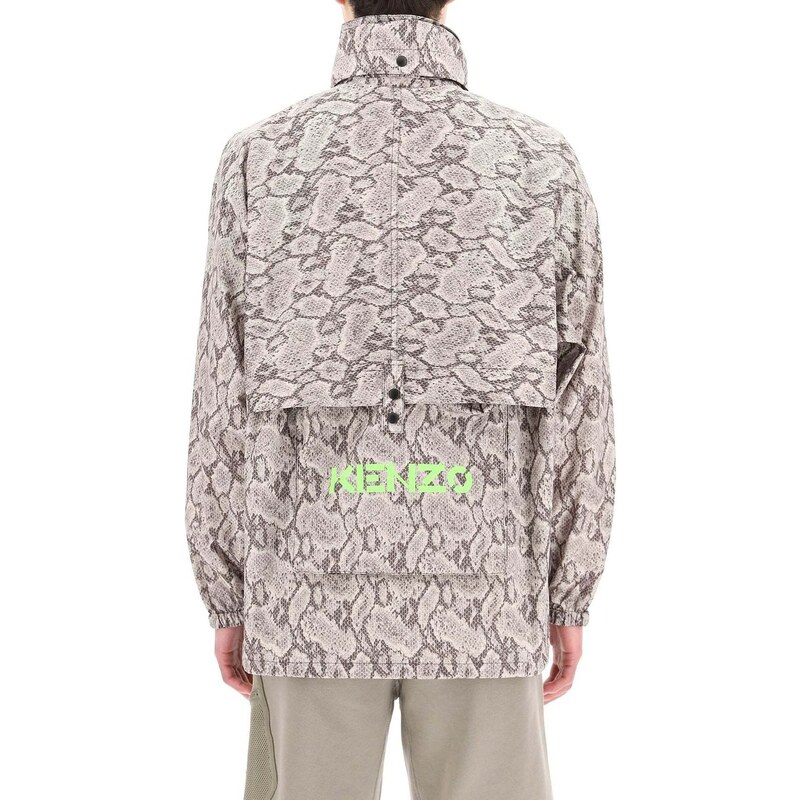 Kenzo Snakeskin Printed Jacket