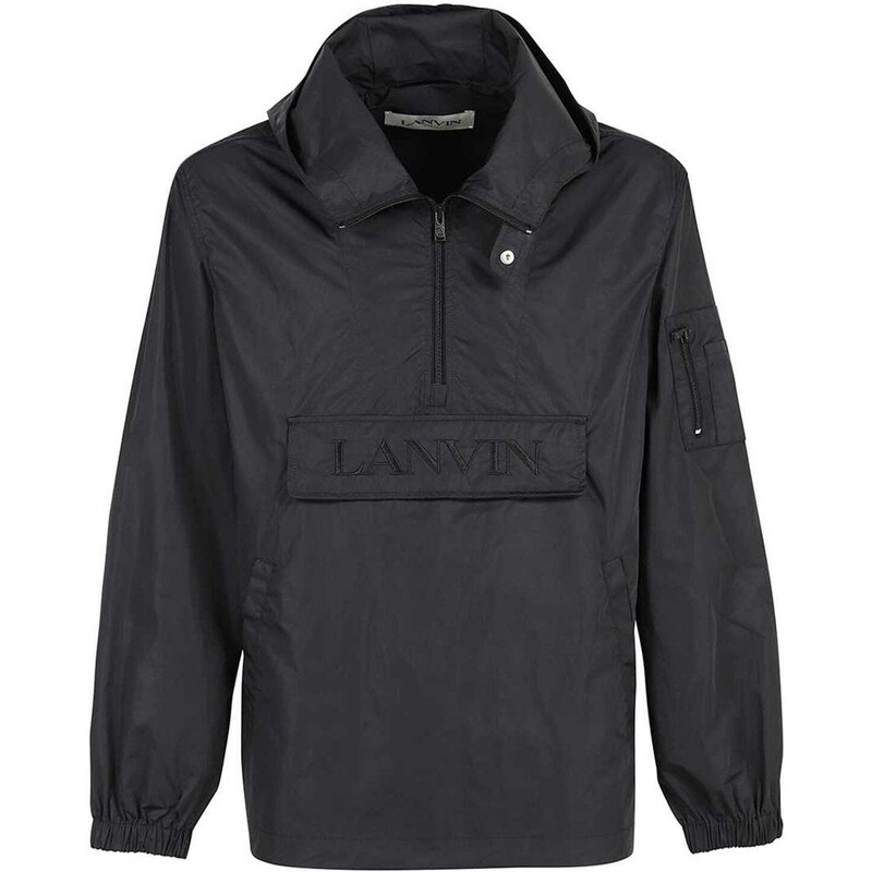 Lanvin Logo Hooded Windbreaker