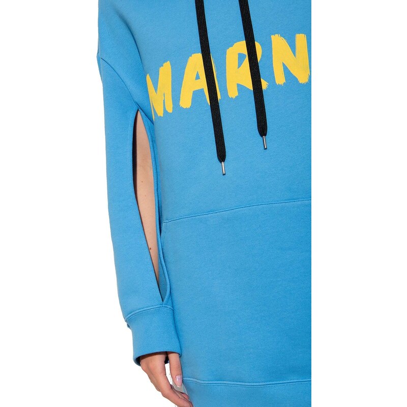 Marni Oversize Hooded Sweatshirt